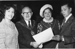 L.to.R.Grace.Mayor.Mayoress.John